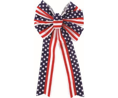 Elegant Patriotic Bows