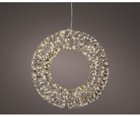 Micro LED Wreath - 15"