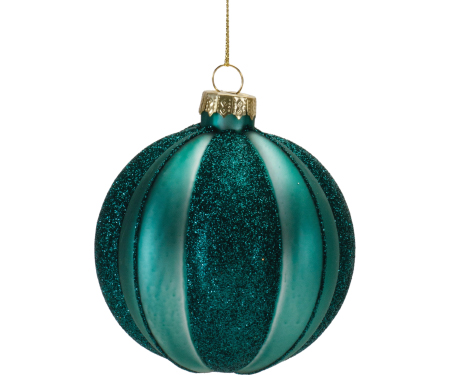Glass Ball Ornament - 3" Diameter