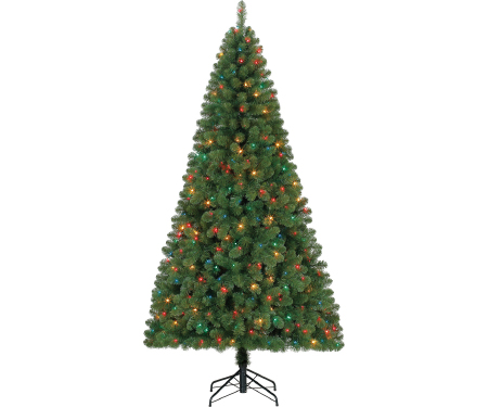 Kingston Tree - 400 Multicolor Lights (7.5' H)