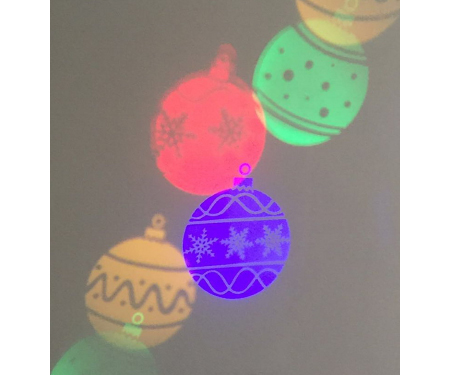 Animated Ornaments LED Projector (Multicolor)