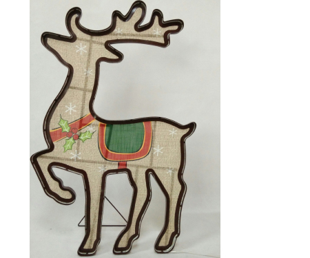Outdoor Deer Decoration - 36" H x 24" W