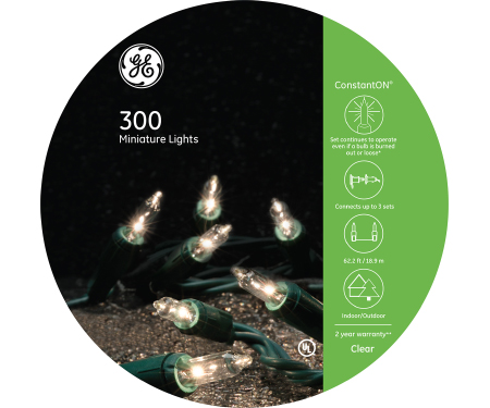 GE ConstantON Light Set