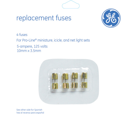 GE Pro-Line Replacement Fuses (4 - Clear)
