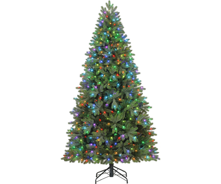 Russell Mixed Tip with LED Lights - 500 Color Changing Lights (7.5' H)