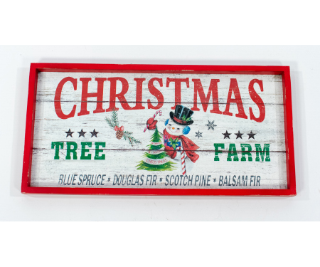 Christmas Tree Farm Sign - 12"