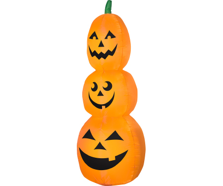 Airblown Inflatable Pumpkin Stack Scene