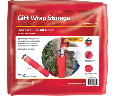 Gift Wrap Storage