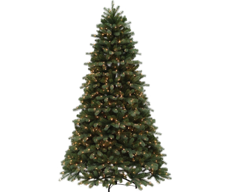 Colorado Spruce PE/PVC Tree - 800 Multicolor Lights (7.5' H)