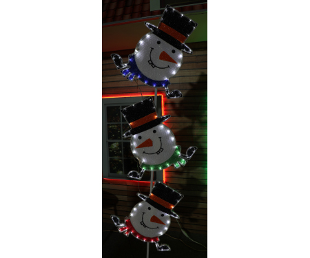 Snowman Pathway Stack - 5', 3 Pieces