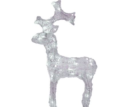 Acrylic LED Deer - Cool White (23.5")