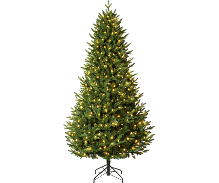 Bordeaux Tree - 500 Warm White LED Lights (7.5' H)