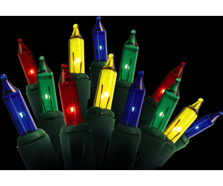 Heavy Duty Mini Lights - 450 Multicolor Lights