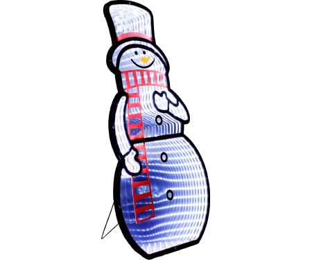 Infinity Lights Snowman - 36"
