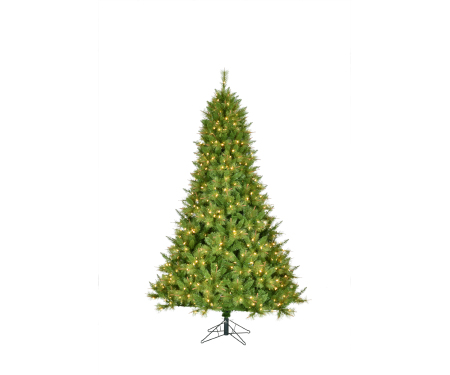 Exeter Tree - 750 Warm White LED Lights (7.5' H)