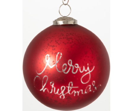 Merry Christmas Ornament