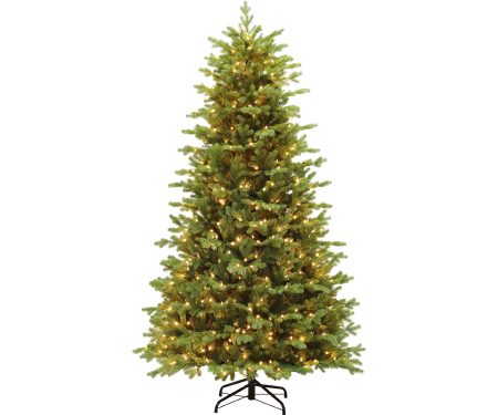 Norway Spruce Tree - 800 Multicolor LED Lights (7.5' H)
