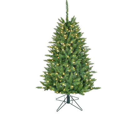 Allegheny Tree - 250 Multicolor LED Lights (4.5' H)