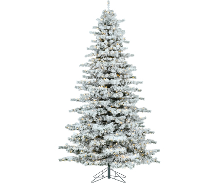 Arctic Pine Tree - 250 Clear LED Lights (4.4' H)
